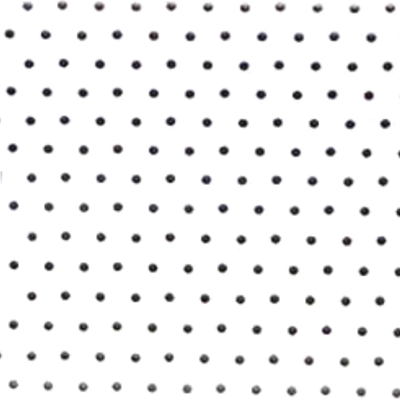 Perforated White